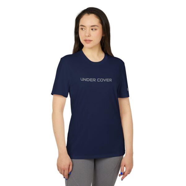 adidas® Sport T-shirt UNDER COVER Unisex Grey text Colors OK - Image 11