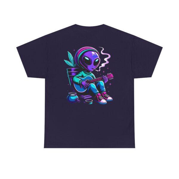 Three Puffs Under Cover Alien Edition Unisex Heavy Cotton Casual T-Shirt  – Multiple Colors - Image 26