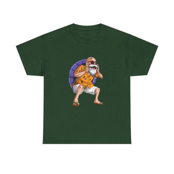 Master Roshi Under Cover DragonBall Edition Unisex Heavy Cotton Casual T-Shirt  – Multiple Colors - Image 25