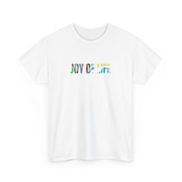 Joy of Life Under Cover Black Edition Unisex Heavy Cotton Casual T-Shirt - Image 3
