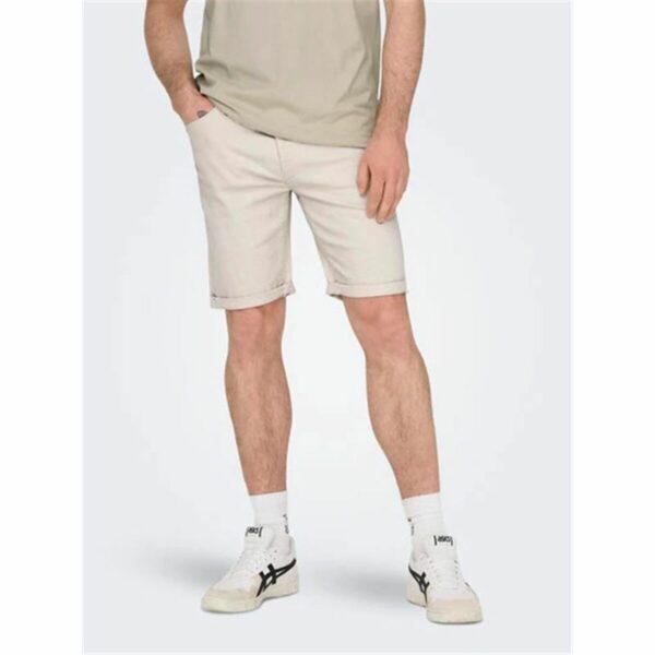 Men's Shorts Only & Sons Onsply 9296 Ecru Beige - Image 3