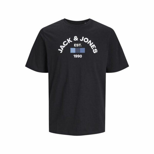 Adult's Sports Outfit Jack & Jones Jactheo Ss Black 2 Pieces - Image 2