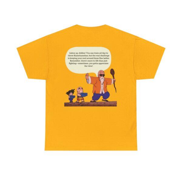 Master Roshi Under Cover DragonBall Edition Unisex Heavy Cotton Casual T-Shirt  – Multiple Colors - Image 14