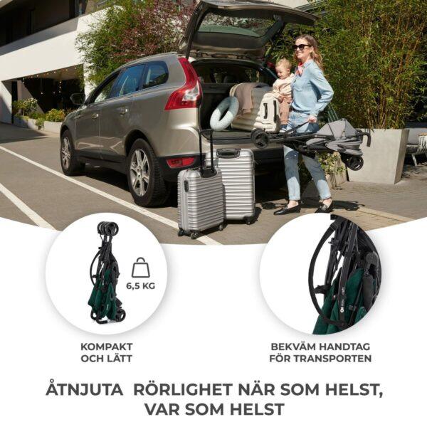 Baby's Pushchair – Kinderkraft KSTIK000GRE0000 (Green, 1 Piece) - Image 4