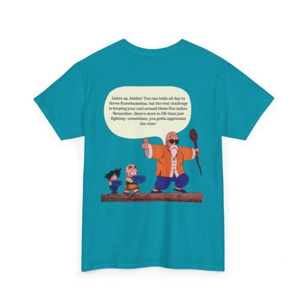 Master Roshi Under Cover DragonBall Edition Unisex Heavy Cotton Casual T-Shirt  – Multiple Colors - Image 36