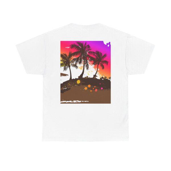 Adventure Under Cover Orange & Purple Edition Unisex Heavy Cotton Casual T-Shirt  – Multiple Colors - Image 2