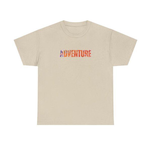 Adventure Under Cover Orange & Purple Edition Unisex Heavy Cotton Casual T-Shirt  – Multiple Colors - Image 13