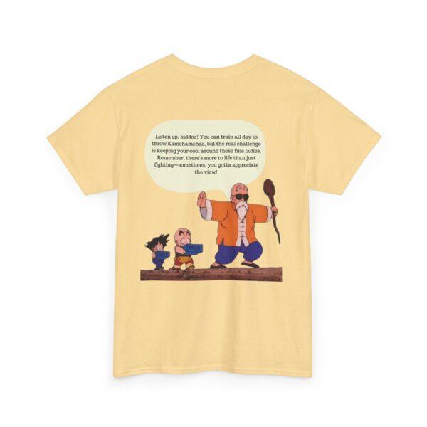 Master Roshi Under Cover DragonBall Edition Unisex Heavy Cotton Casual T-Shirt  – Multiple Colors - Image 12