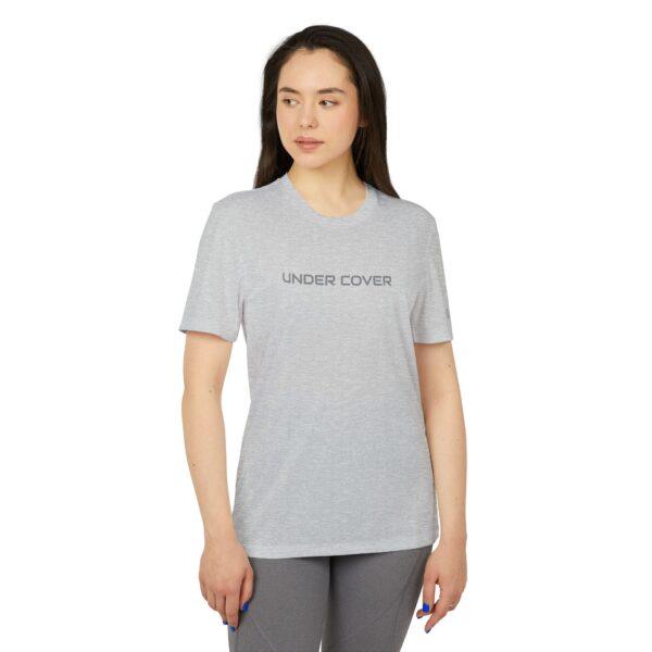 adidas® Sport T-shirt UNDER COVER Unisex Grey text Colors OK - Image 7