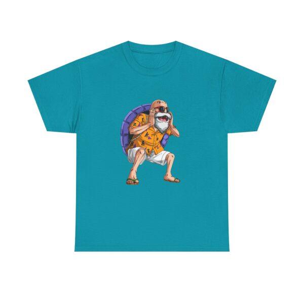 Master Roshi Under Cover DragonBall Edition Unisex Heavy Cotton Casual T-Shirt  – Multiple Colors - Image 33