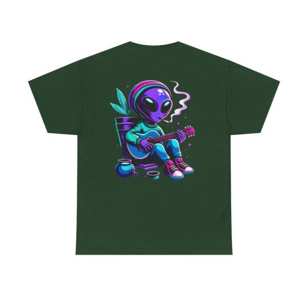 Three Puffs Under Cover Alien Edition Unisex Heavy Cotton Casual T-Shirt  – Multiple Colors - Image 18
