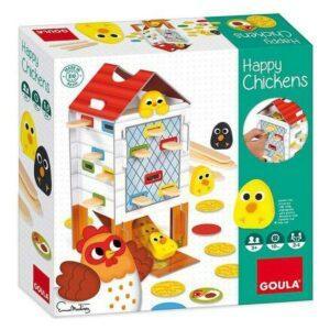 Skill Game for Babies – HAPPY CHICKEN Goula 53170