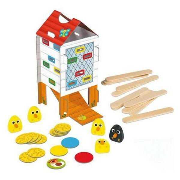 Skill Game for Babies – HAPPY CHICKEN Goula 53170 - Image 3