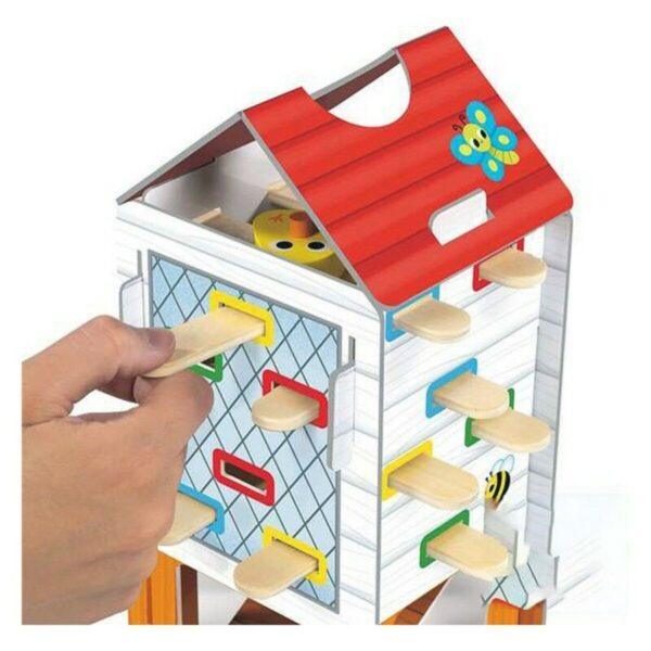 Skill Game for Babies – HAPPY CHICKEN Goula 53170 - Image 4