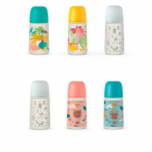 Baby's Bottle – Suavinex Prints M (270 ml)