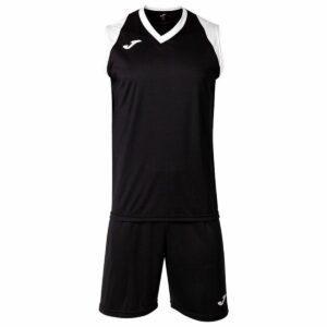 Adult's Sports Outfit Joma Sport Final II Black White Multicolour 2 Pieces