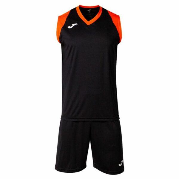 Adult's Sports Outfit Joma Sport Final II Black Multicolour 2 Pieces - Image 2