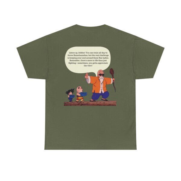 Master Roshi Under Cover DragonBall Edition Unisex Heavy Cotton Casual T-Shirt  – Multiple Colors - Image 22
