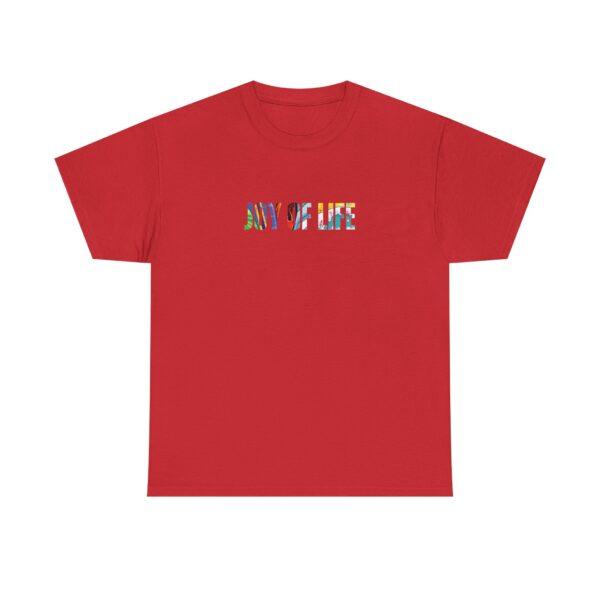 Joy of Life Under Cover Black Edition Unisex Heavy Cotton Casual T-Shirt - Image 41