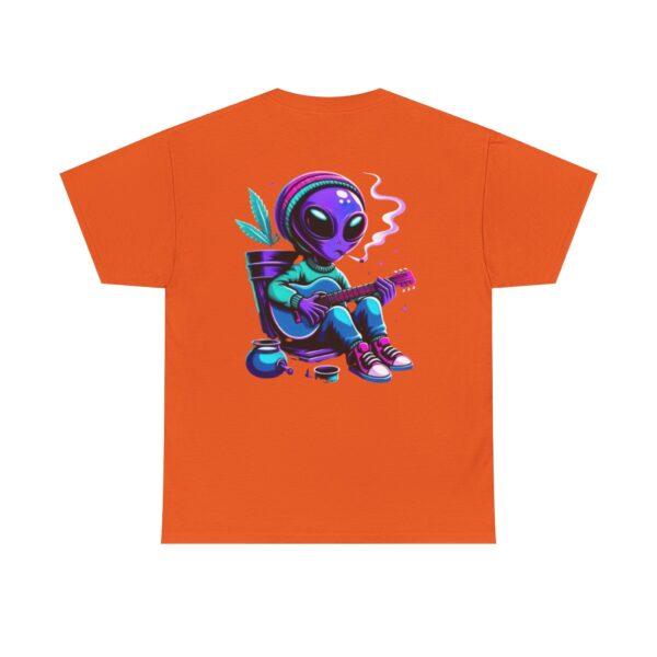 Three Puffs Under Cover Alien Edition Unisex Heavy Cotton Casual T-Shirt  – Multiple Colors - Image 14