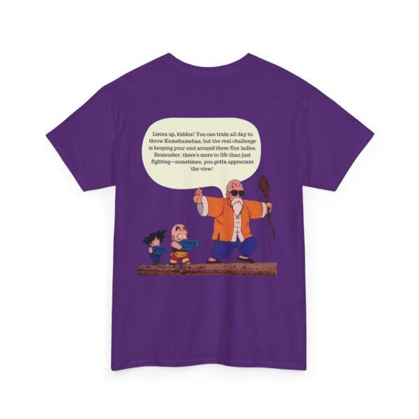 Master Roshi Under Cover DragonBall Edition Unisex Heavy Cotton Casual T-Shirt  – Multiple Colors - Image 48