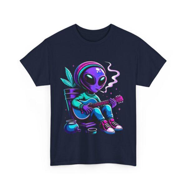Three Puffs Under Cover Alien Edition Unisex Heavy Cotton Casual T-Shirt  – Multiple Colors - Image 23