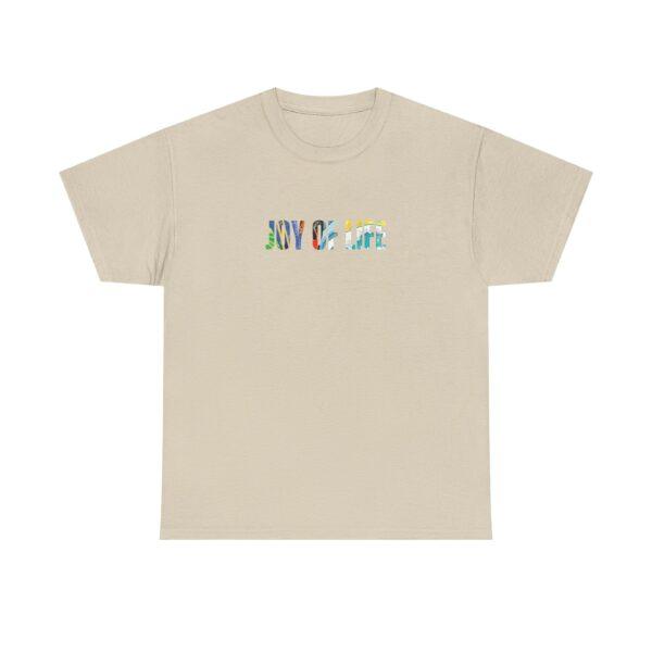 Joy of Life Under Cover Black Edition Unisex Heavy Cotton Casual T-Shirt - Image 9