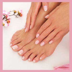 Manicure and pedicure