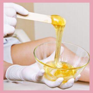 Wax hair removal