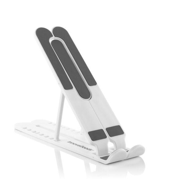 Folding and Adjustable Laptop Stand – Flappot InnovaGoods (White/Grey) - Image 20