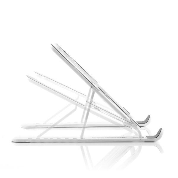 Folding and Adjustable Laptop Stand – Flappot InnovaGoods (White/Grey) - Image 18