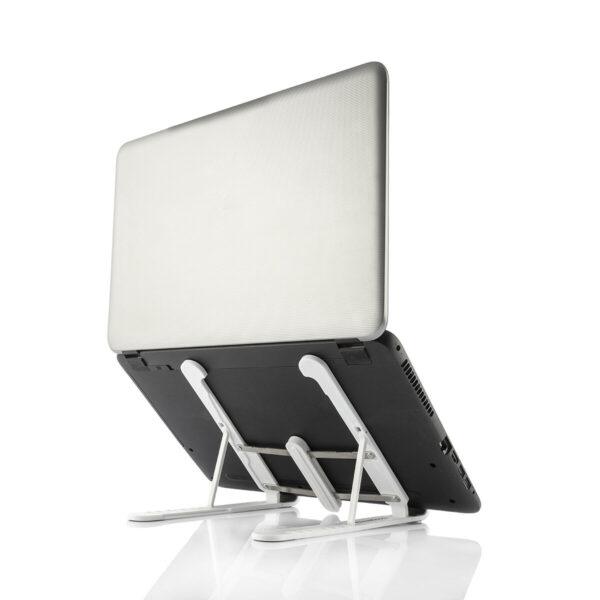 Folding and Adjustable Laptop Stand – Flappot InnovaGoods (White/Grey) - Image 14