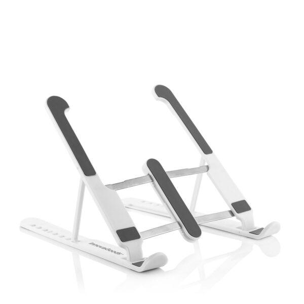 Folding and Adjustable Laptop Stand – Flappot InnovaGoods (White/Grey) - Image 21
