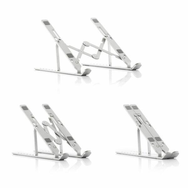 Folding and Adjustable Laptop Stand – Flastan InnovaGoods (Grey) - Image 11