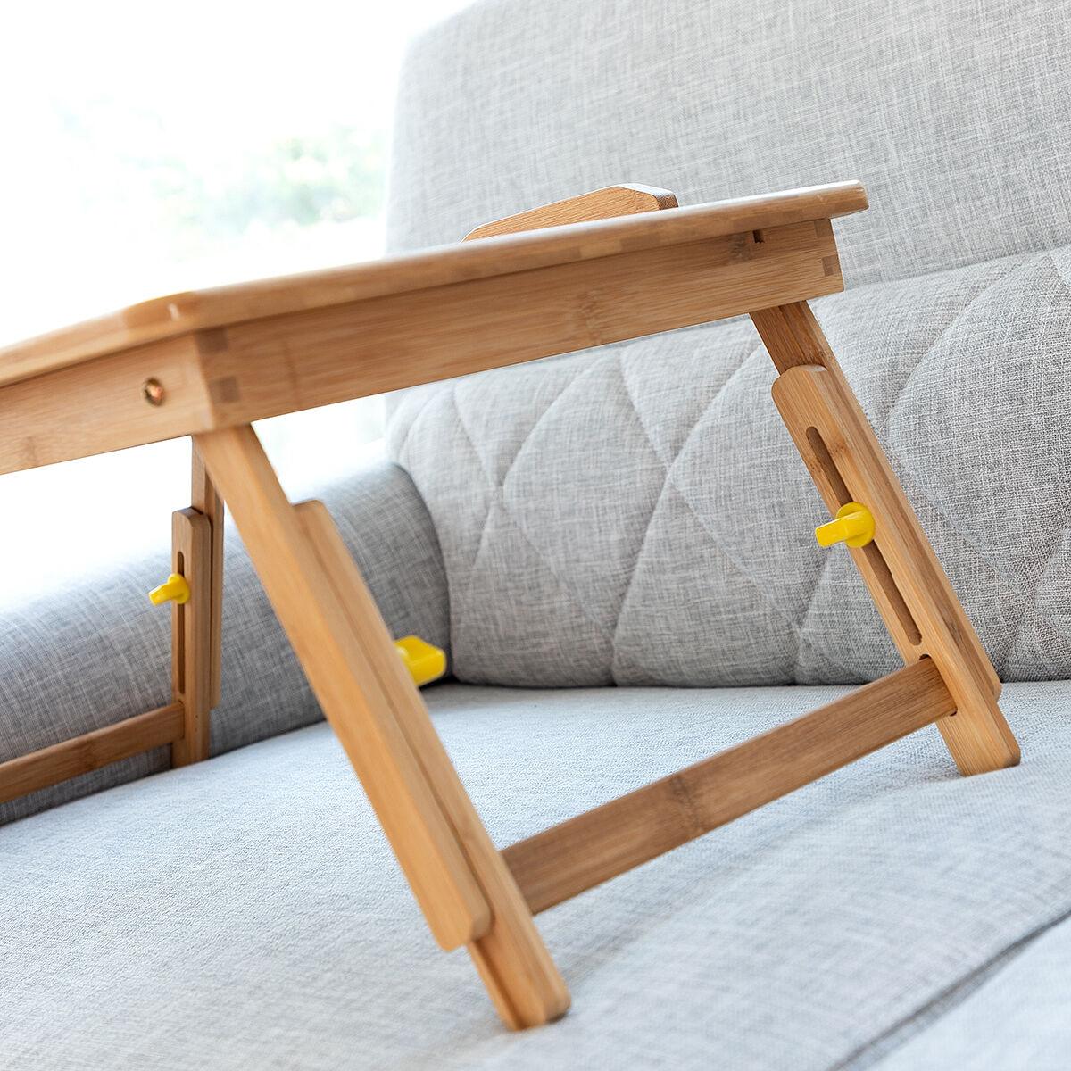 Bamboo Folding Side Table – Lapwood InnovaGoods - Image 11