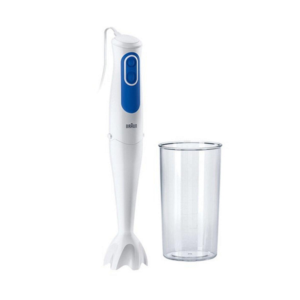 Hand-held Blender – Braun MQ 3000 Smoothie White/Blue – 700 W - Image 2