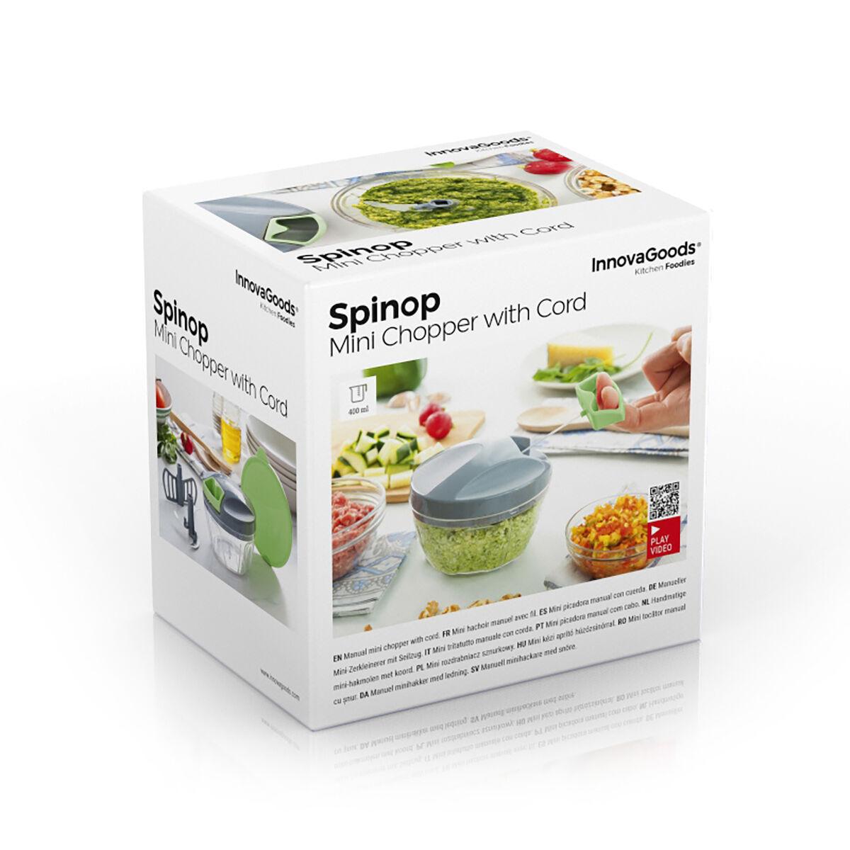 Manual Mini Chopper – Spinop InnovaGoods (Pull-Cord System) - Image 9