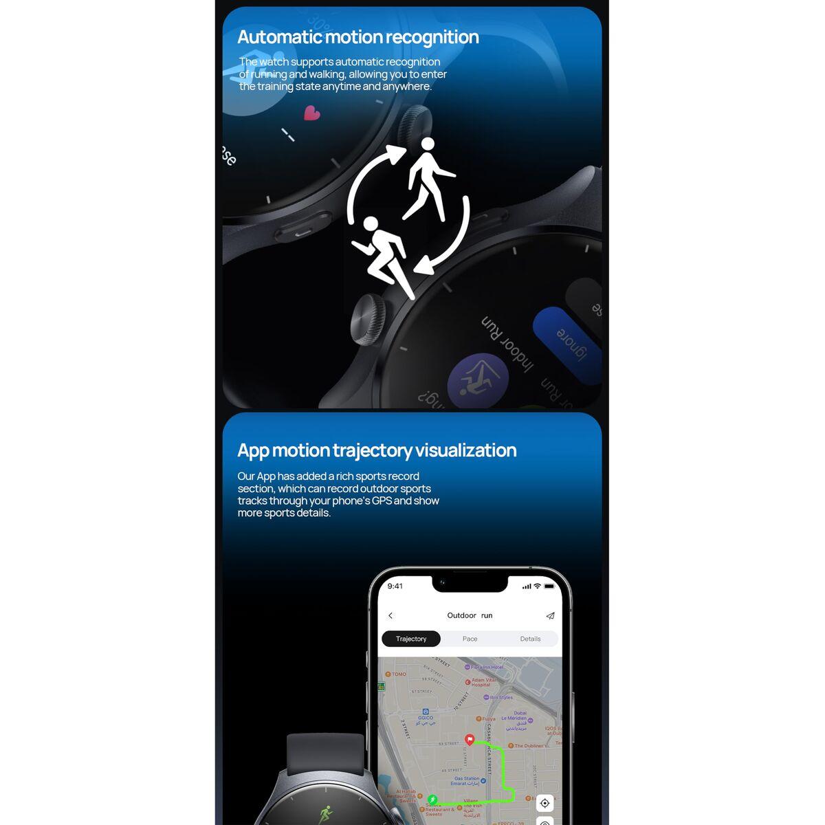 Smartwatch – Mibro LITE 3 | 1.3” AMOLED · Bluetooth · Circular Design | Brown / Dark Grey - Image 6