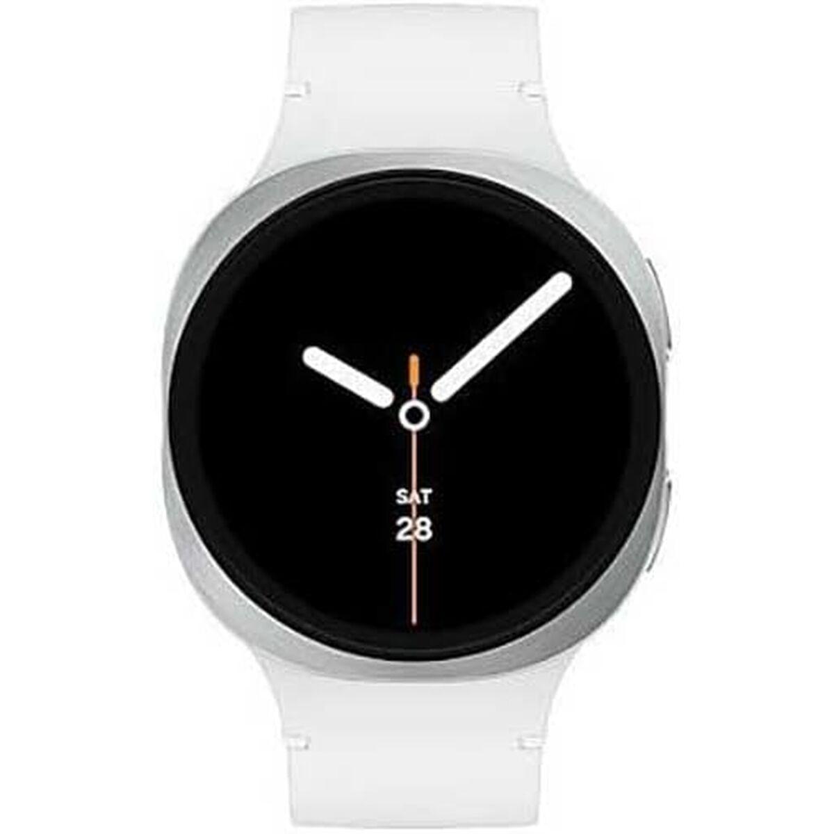 Smartwatch – Samsung Galaxy Watch 8 | 1.5” AMOLED · GPS · NFC · 44 mm | White / Silver
