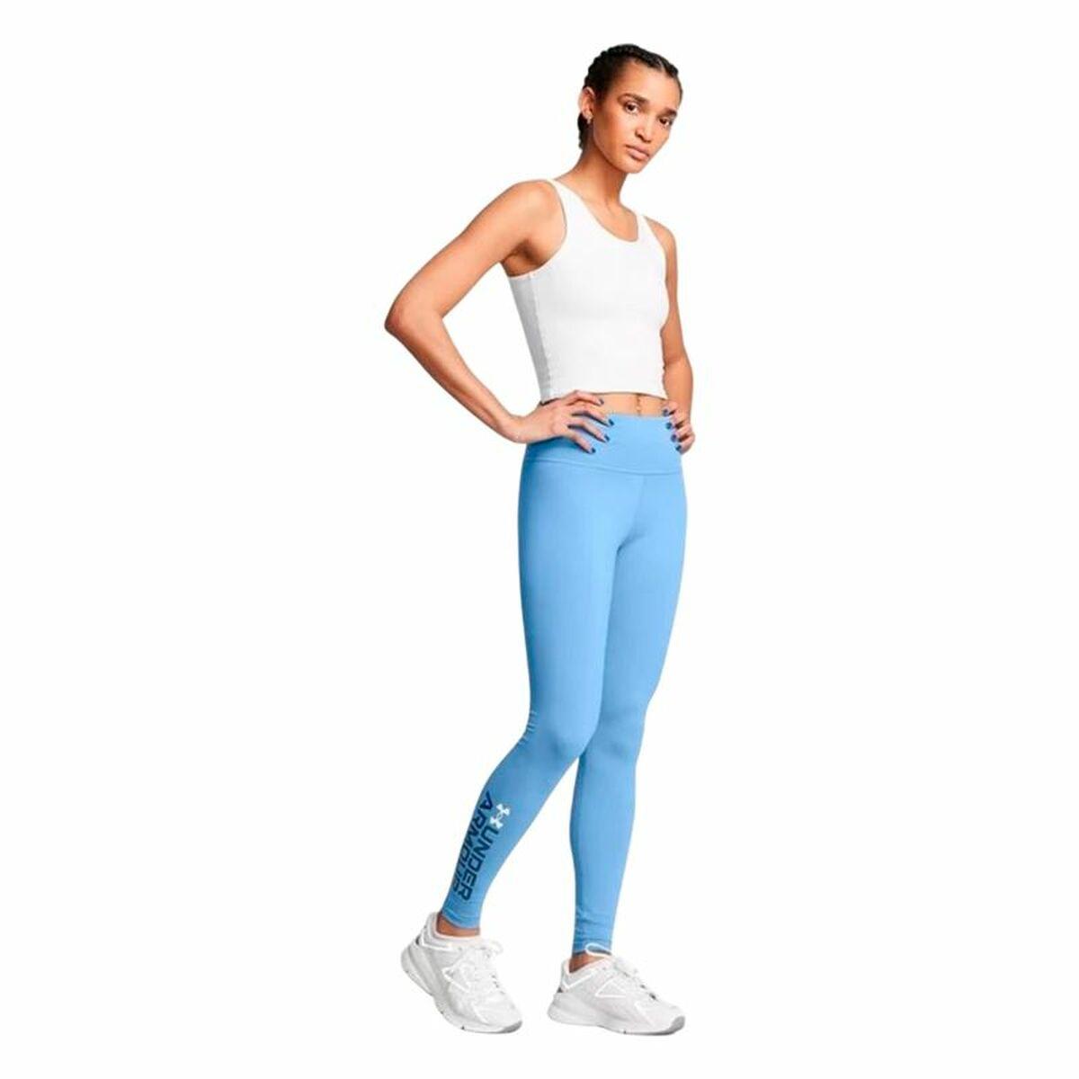 Sport Leggings – Under Armour Campus Graphic Blue Indigo (Women) - Image 3