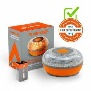 V16 Emergency Beacon connected DGT 3.0 Flash Led SOS