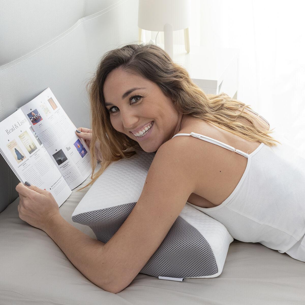 Viscoelastic Neck Pillow with Ergonomic Contours Conforti InnovaGoods - Image 3