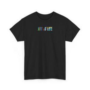 Joy of Life Under Cover Black Edition Unisex Heavy Cotton Casual T-Shirt
