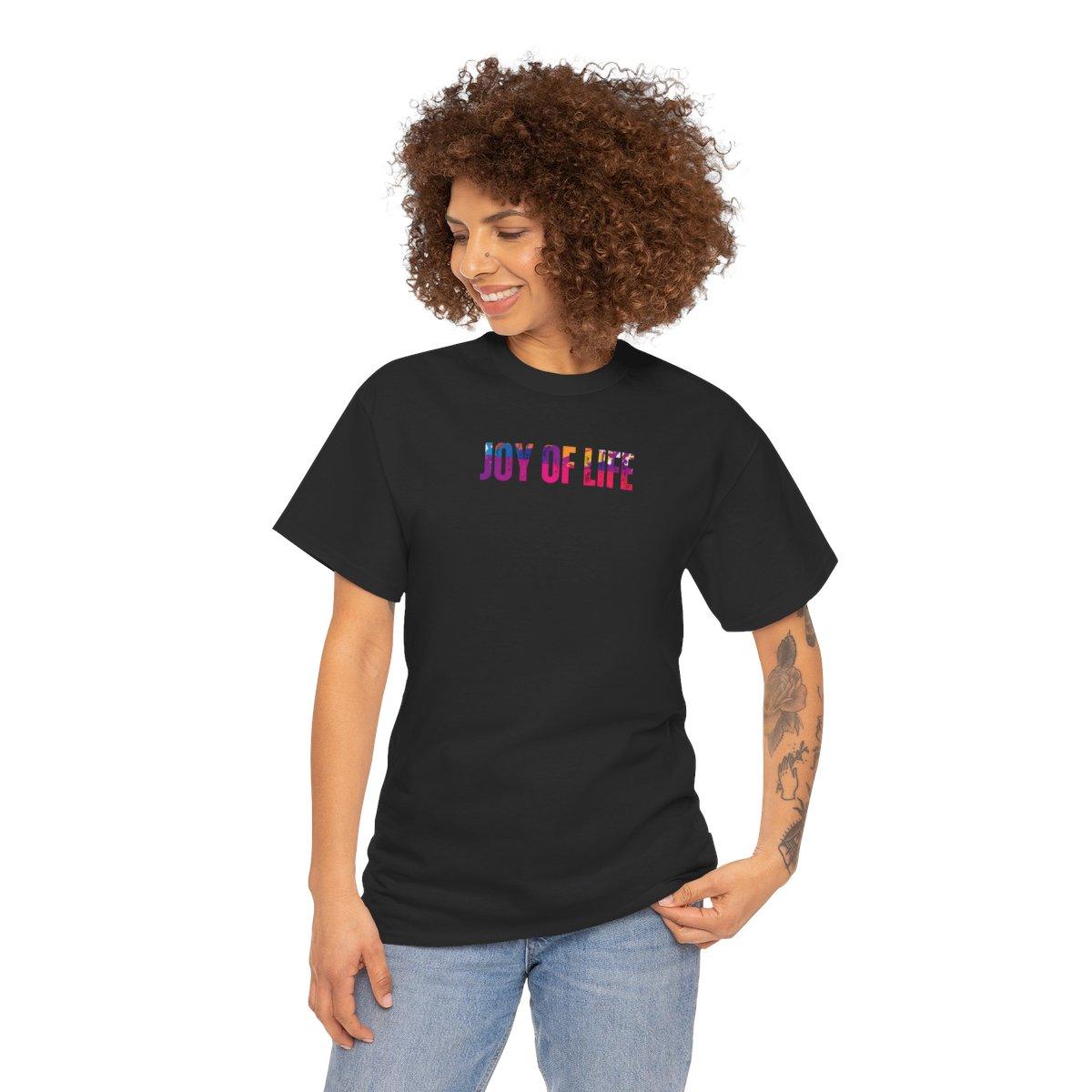 Joy of Life Under Cover Black & Purple Edition Unisex Heavy Cotton Casual T-Shirt – Multiple Colors - Image 22