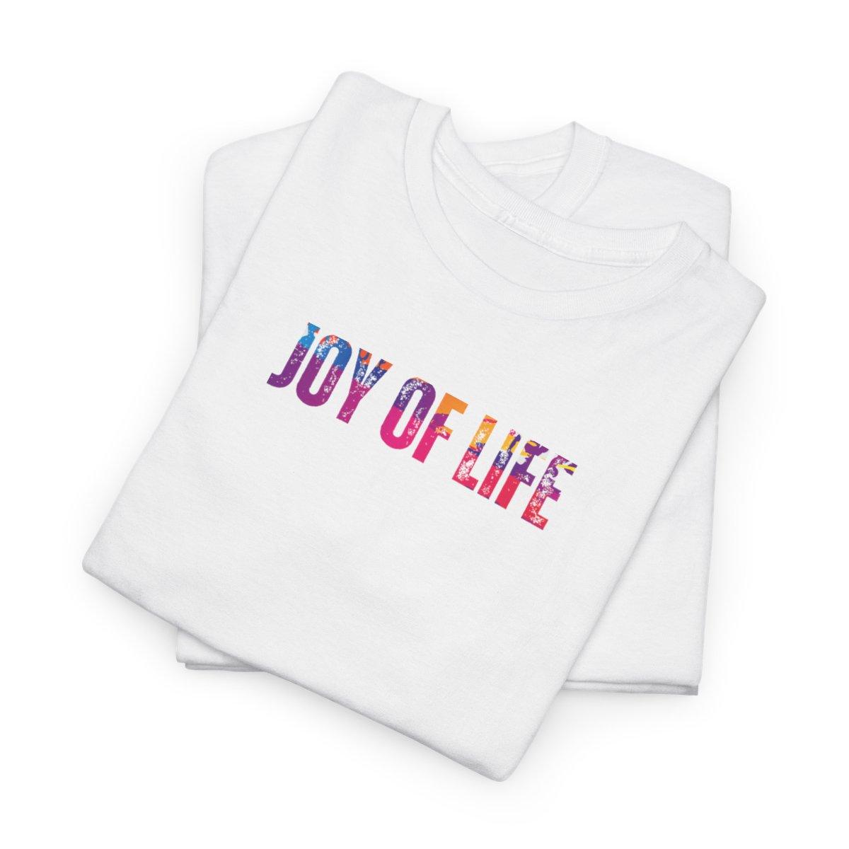 Joy of Life Under Cover Black & Purple Edition Unisex Heavy Cotton Casual T-Shirt – Multiple Colors - Image 3