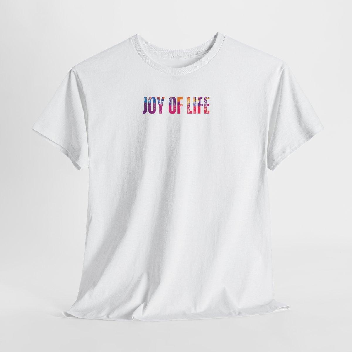 Joy of Life Under Cover Black & Purple Edition Unisex Heavy Cotton Casual T-Shirt – Multiple Colors - Image 4