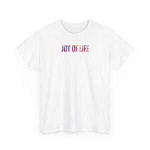 Joy of Life Under Cover Black & Purple Edition Unisex Heavy Cotton Casual T-Shirt – Multiple Colors
