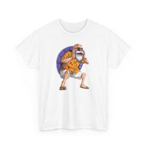 Master Roshi Under Cover DragonBall Edition Unisex Heavy Cotton Casual T-Shirt