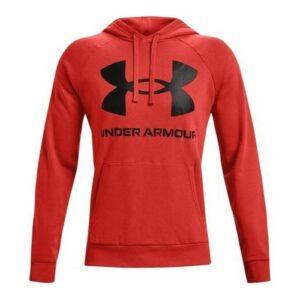 Men's Hoodie Under Armour Fleece Rival Red