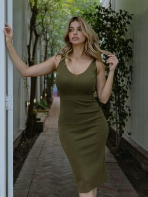 Women's Uptown Knit Midi Dress